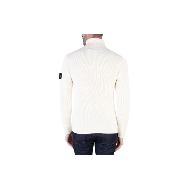 STONE ISLAND Compass Patch Roll Neck Jumper-6