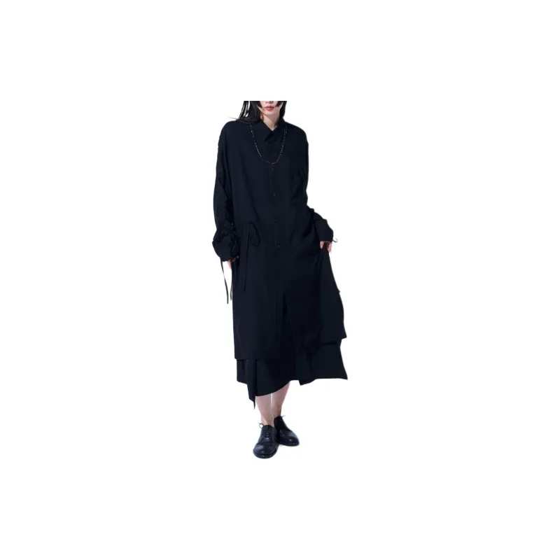 Yohji Yamamoto S'YTE SS24 Shirt Unisex Black-4