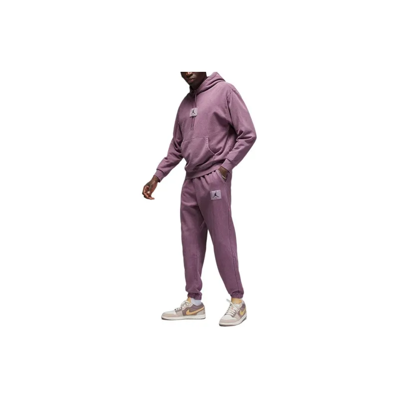 Jordan Knitted Sports Pants Men's Fuchsia-5