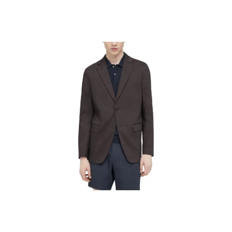 THEORY Business Suit Men's Coffee Brown-1