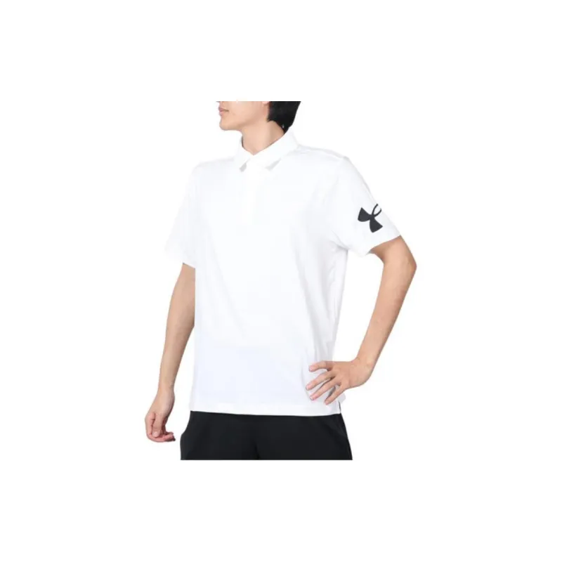 Under Armour Polo Shirt Men's White-4