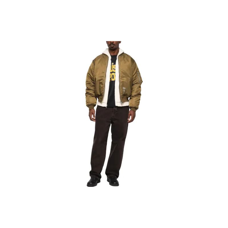 Stussy Built Reversible Bomber Jacket-4