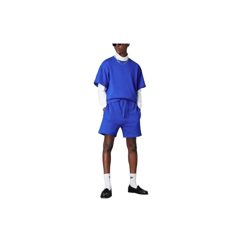 Adidas Originals Casual Shorts Men Blue-2