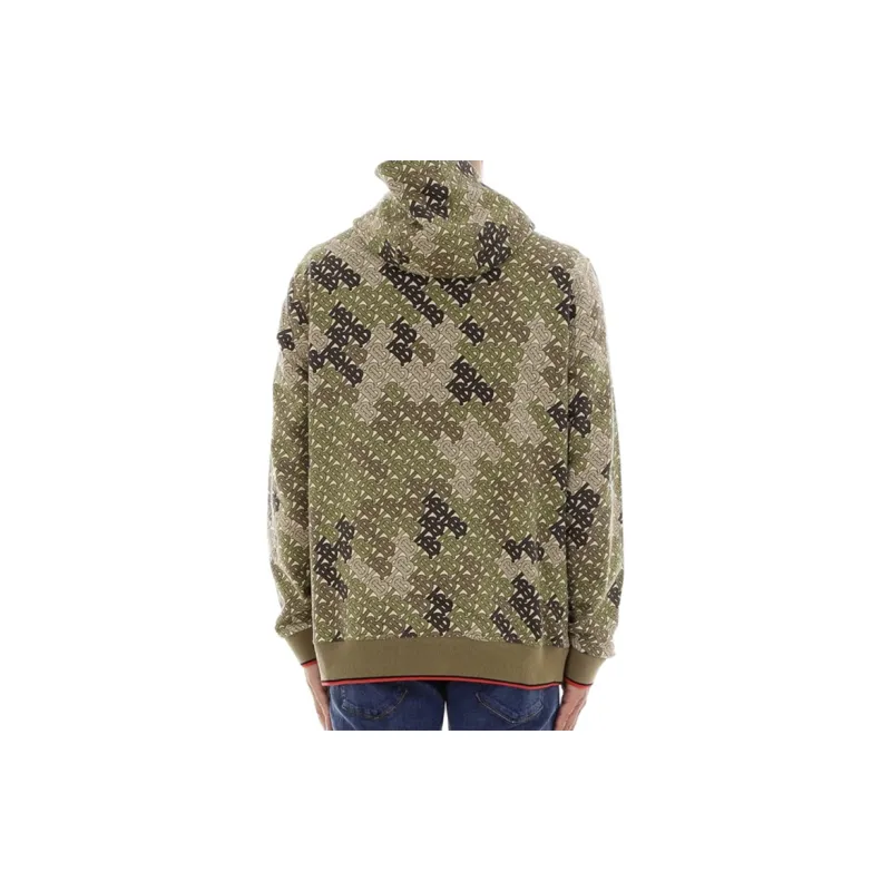 Burberry Sweatshirts Men Army Green-4