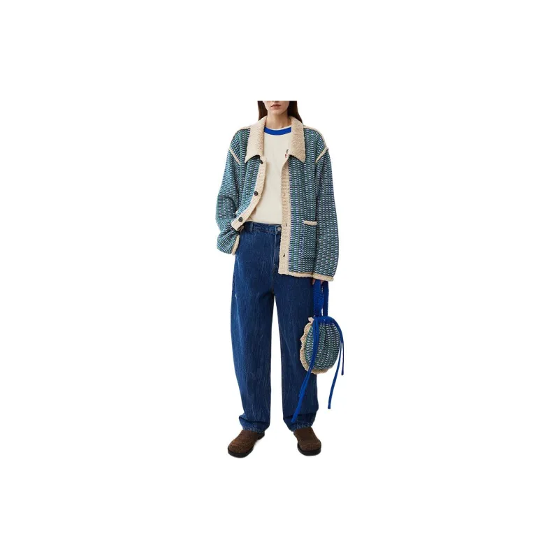 ADER ERROR Jeans Unisex Blue-4