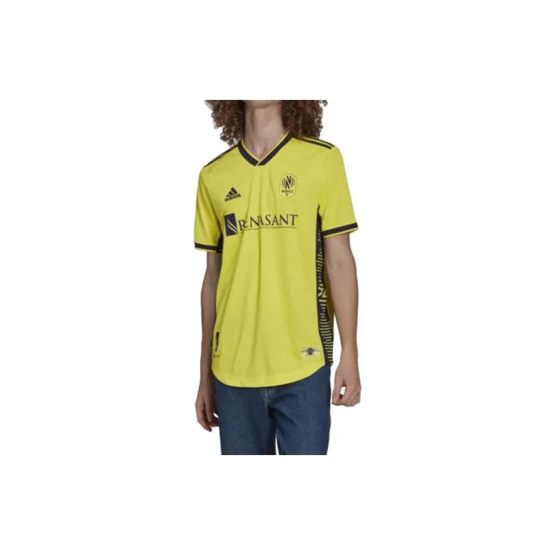 Adidas T Shirts Men Astonishing Yellow-2