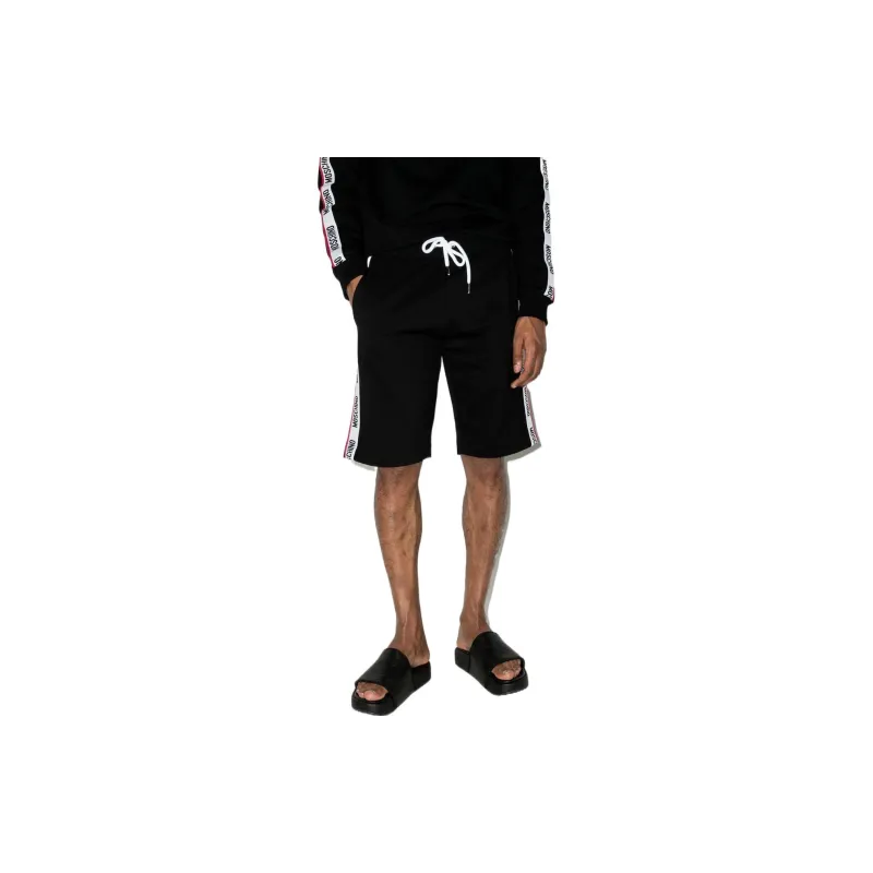 MOSCHINO Sports Shorts Men Black-1