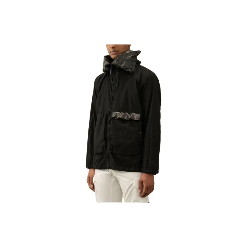 C.P.Company Zipped Goggle detail Hoodie Jacket-2