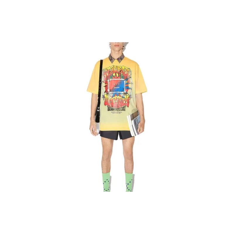 Acne Studios Screen Printed Crewneck T Shirt-1