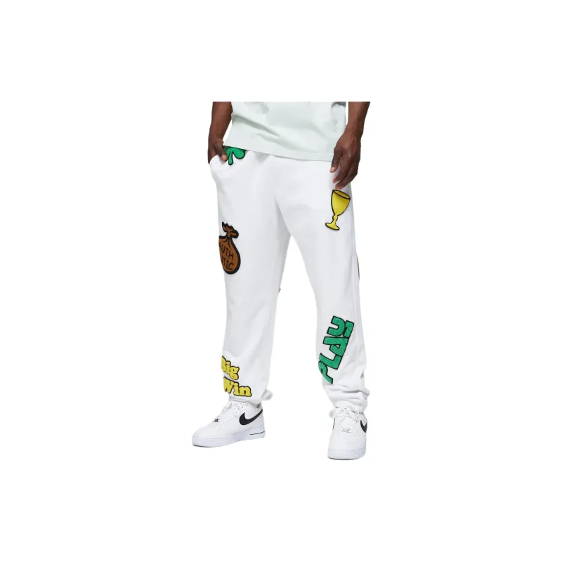 Vans Fergus Sports Pants Men White-2