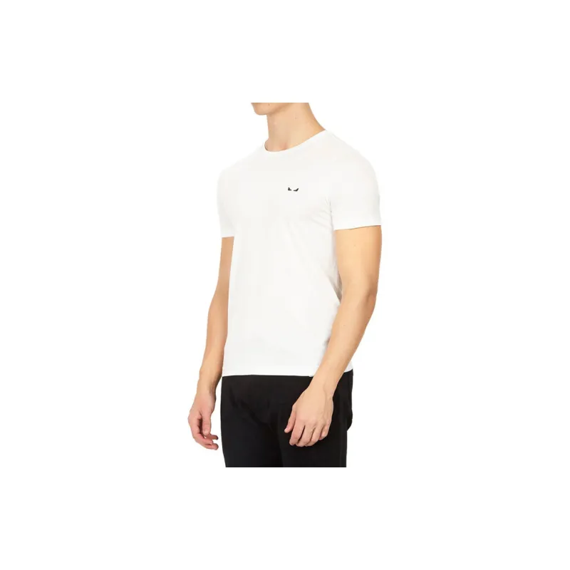 FENDI T Shirts Men White-4