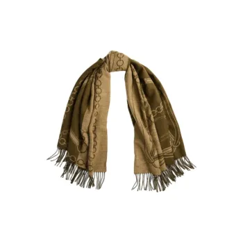 Ralph Lauren Acrylic Knit Scarves Women's Plant Green