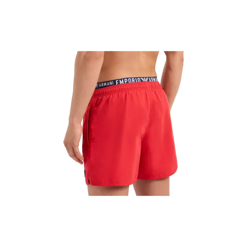 EMPORIO ARMANI SS24 Swimming Shorts Men's Red-2