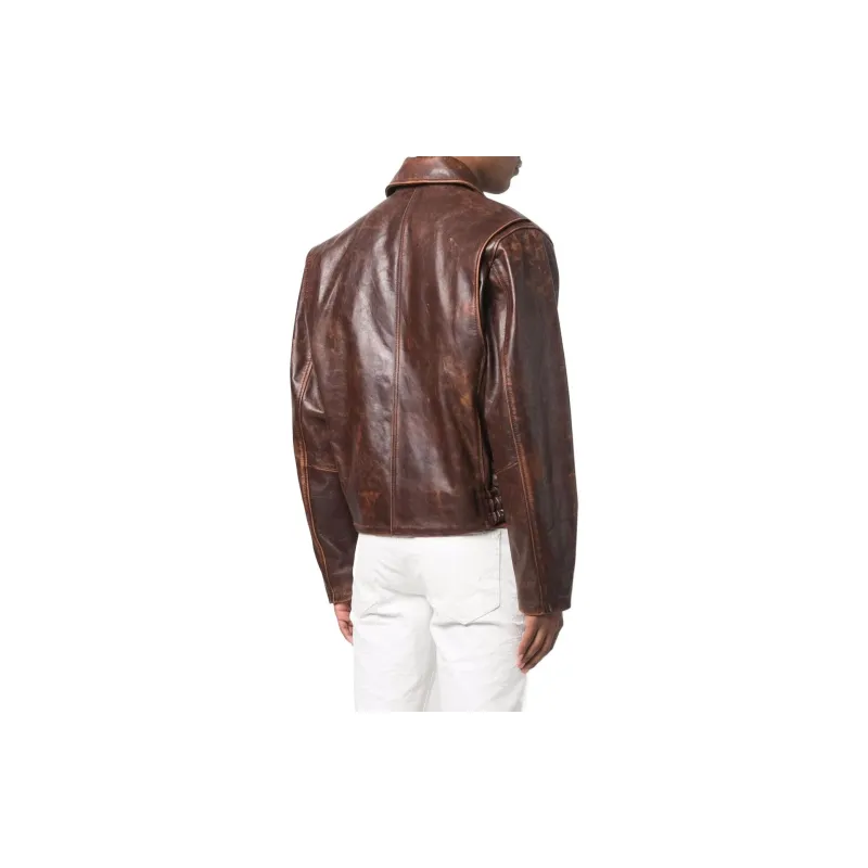 DIESEL Jackets Men Brown-2