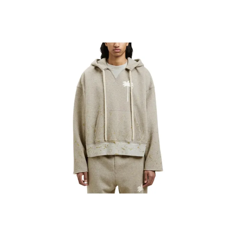 PALM ANGELS Pxp Painted Raw Cut Hoodie-1
