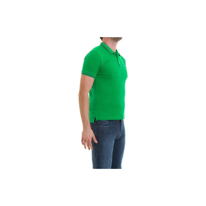 EMPORIO ARMANI Polo Shirts Men Green-2