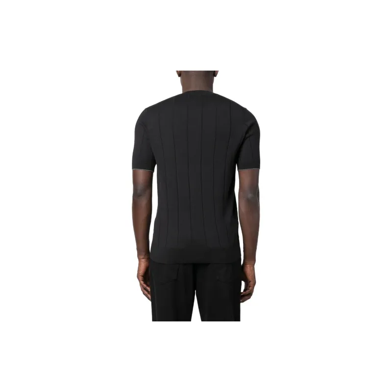 Brunello Cucinelli T-Shirts Men Black-3
