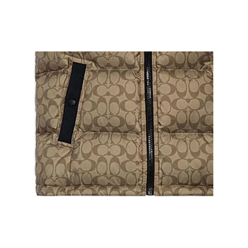 COACH Down Jackets Men Khaki-3