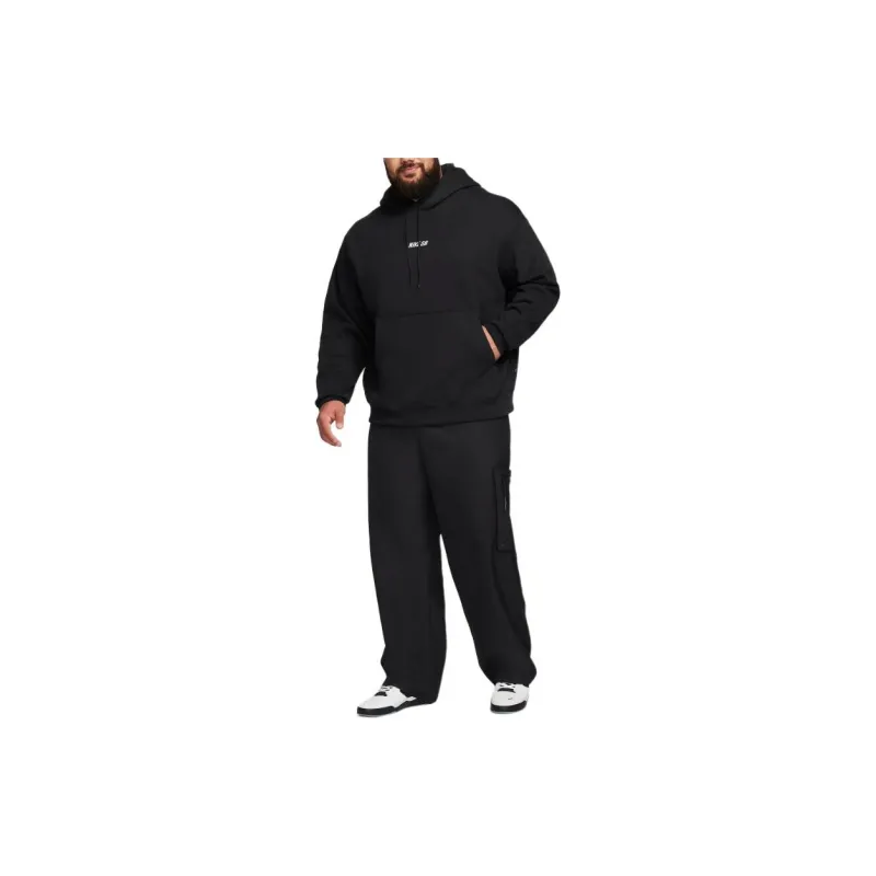 Nike Fleece Pullover Skate Hoodie Sweatshirt Unisex Black-3