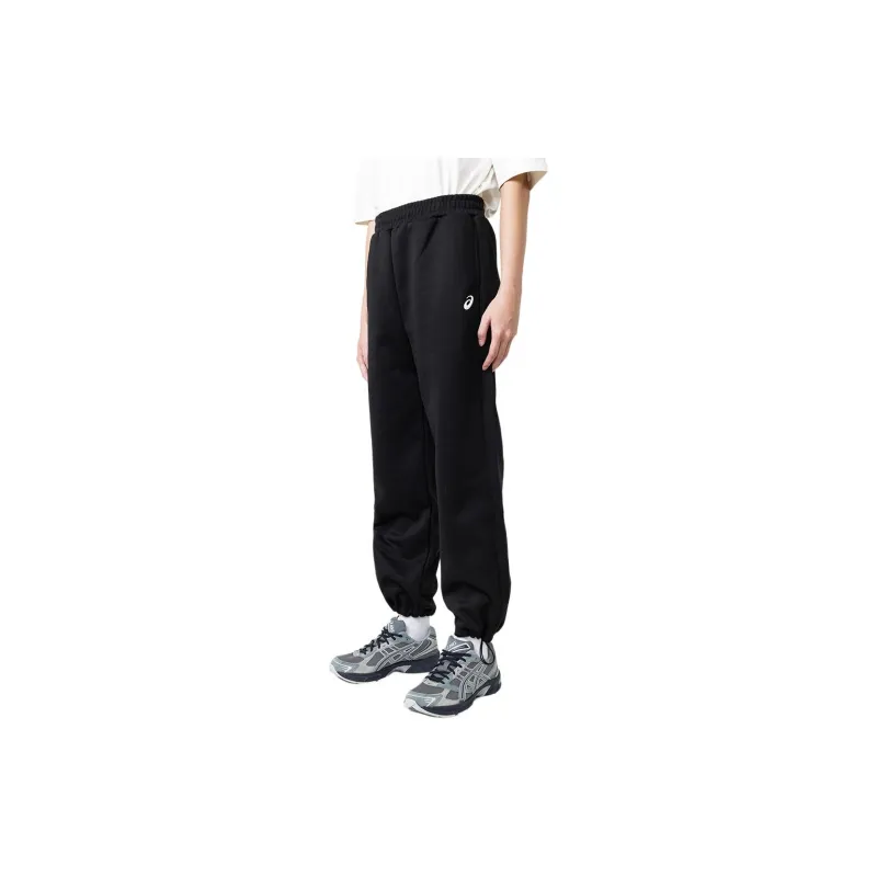 Asics Men Running Knitted Sports Pants Men's Black-1