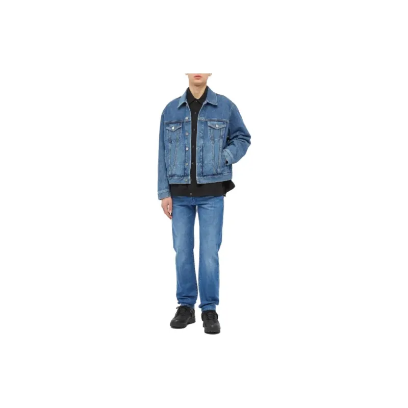 Vetements Jackets Men Light Blue-2