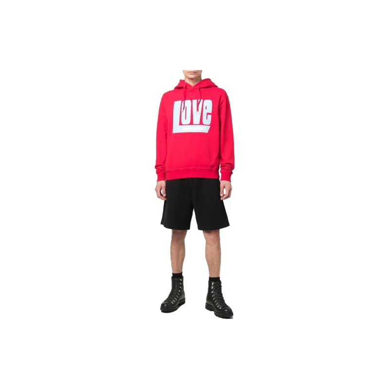 DSQUARED2 'Love' Logo print Hoodie-1