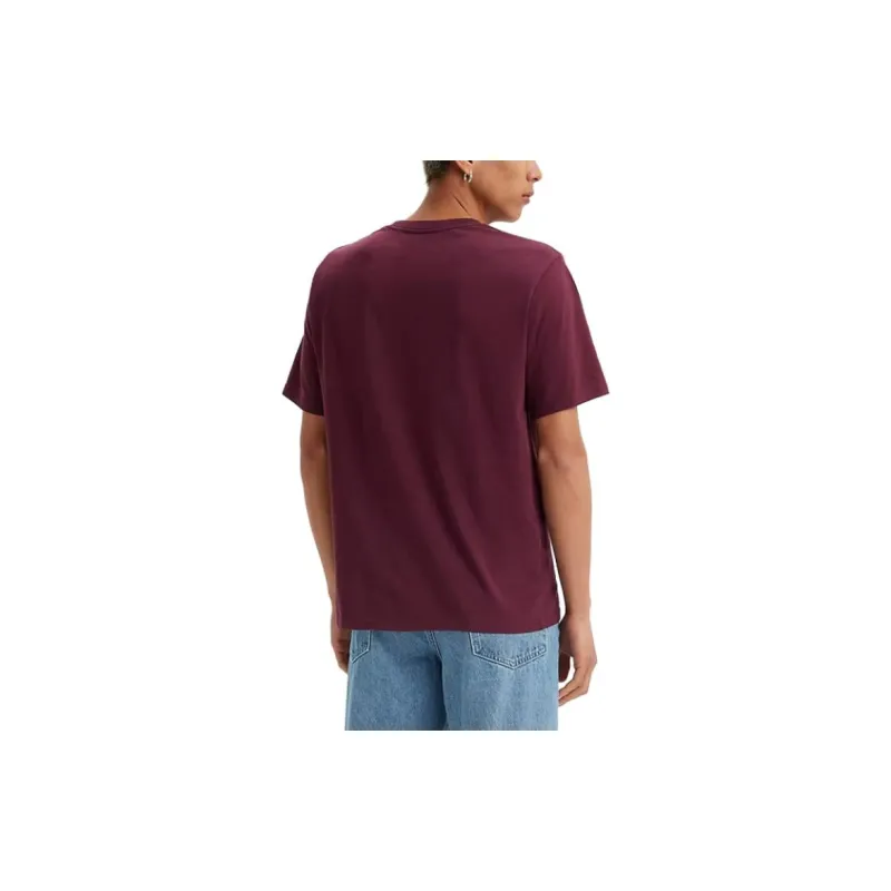 Levis T-Shirts Men Red-2