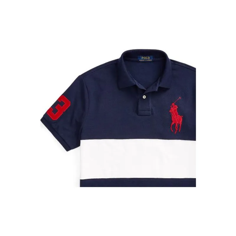 Polo Ralph Lauren SS23 Polo Shirt Men's Marine Blue-3