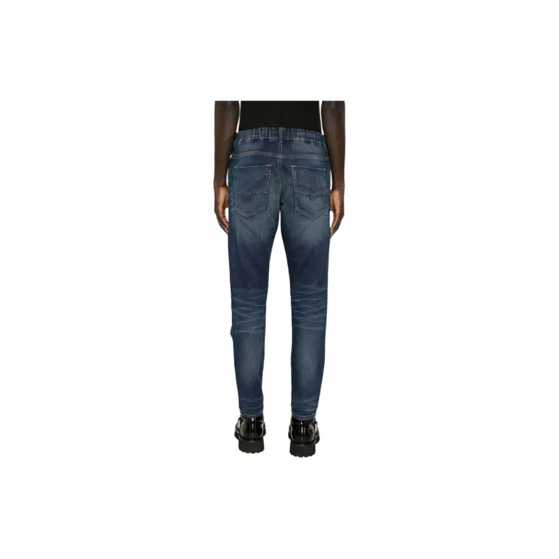 DIESEL Krooley E Ne Whiskering Effect Denim Jeans-2