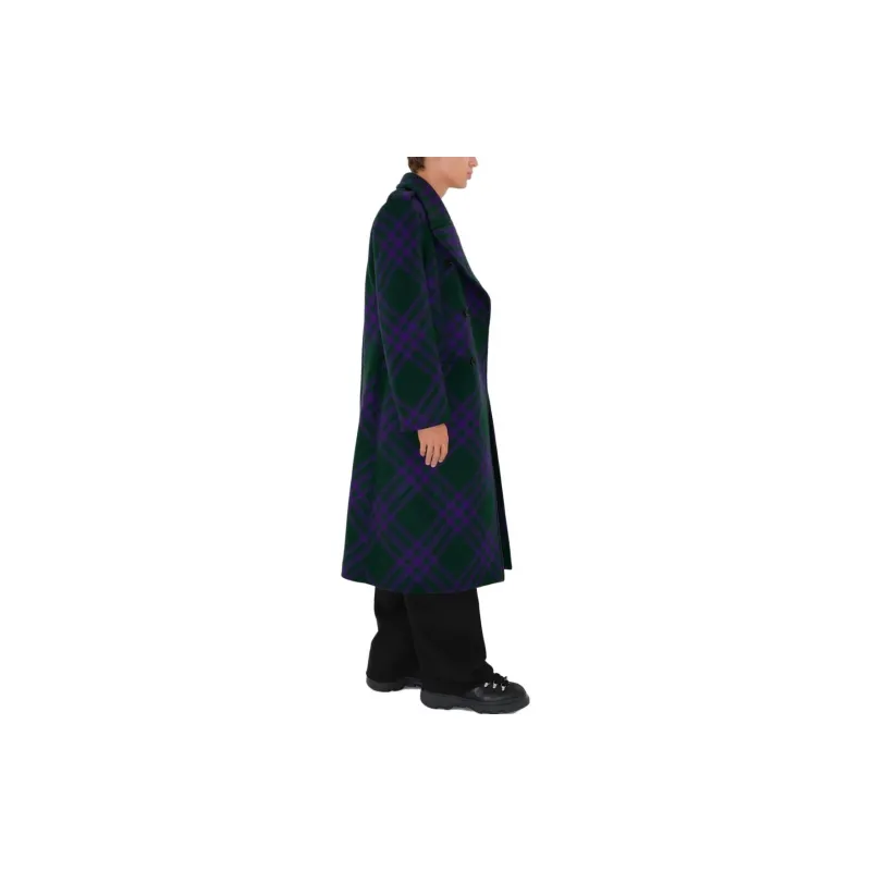 Burberry FW23 Coat Men's Purple-3