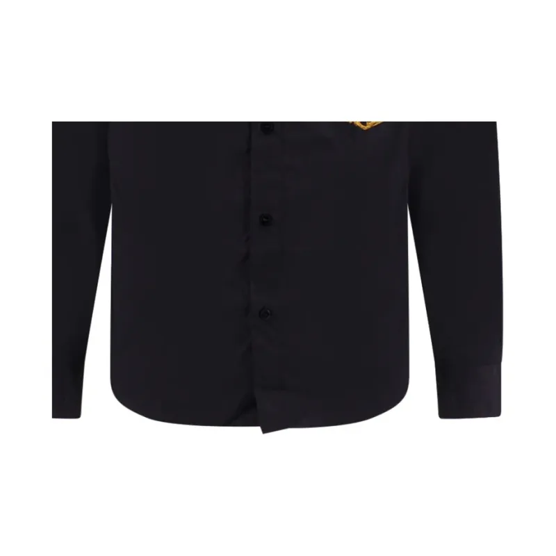 VERSACE JEANS COUTURE Baroque-print Cotton Shirt-3