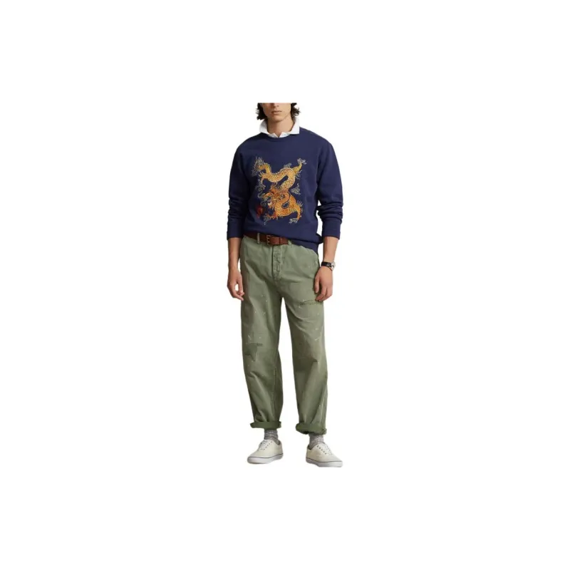 Polo Ralph Lauren SS24 Sweatshirt Men's Deep Cobalt Blue-1