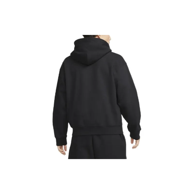 Nike Solo Swoosh Zip Up Drawstring Hoodie-5