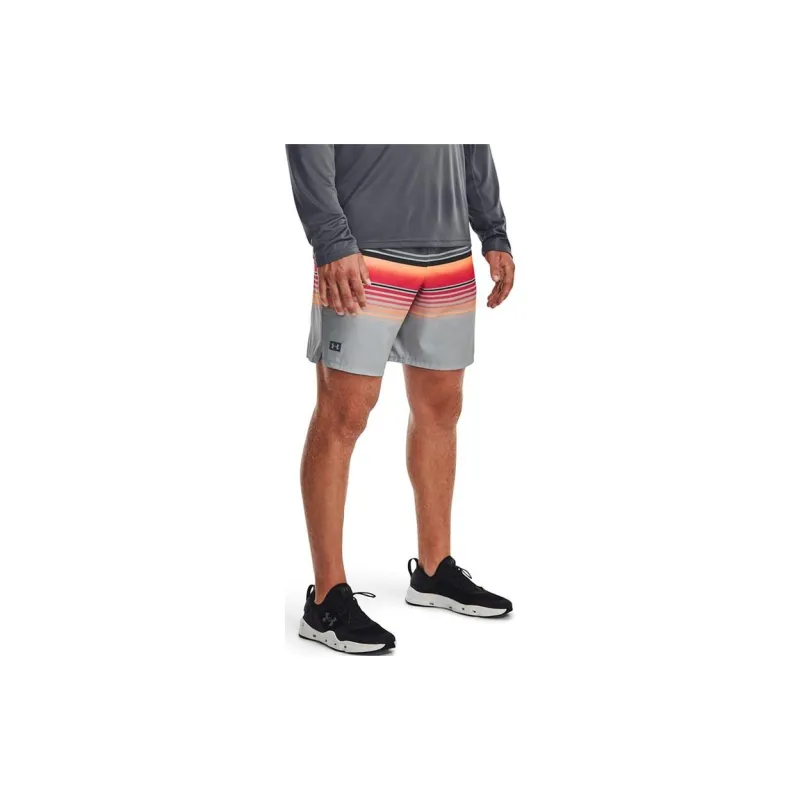 Under Armour Casual Shorts Men Orange-4