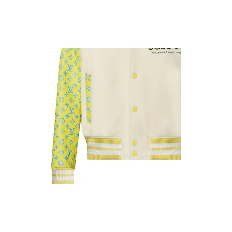 LOUIS VUITTON Monogram Playground Varsity Blouson-4