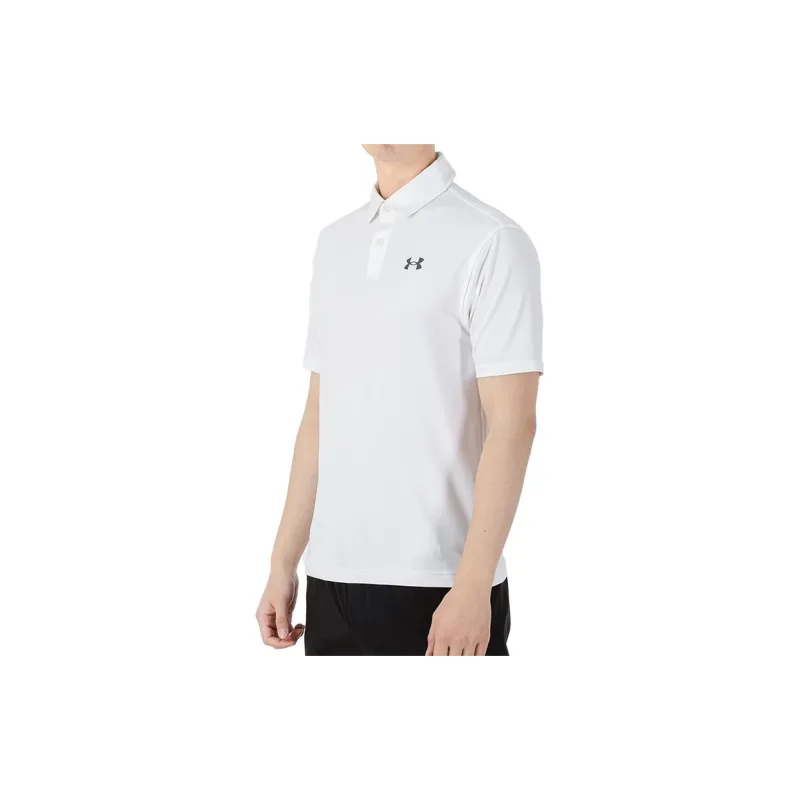 Under Armour Polo Shirts Men White-1