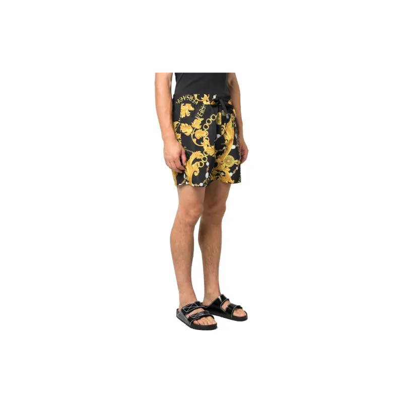 VERSACE JEANS COUTURE Casual Shorts Men Multicolor-3