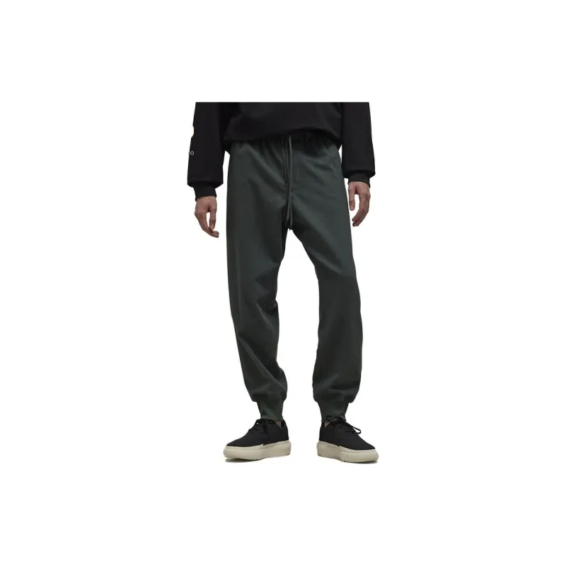 Y 3 Knitted Sweatpants Men Gray-1