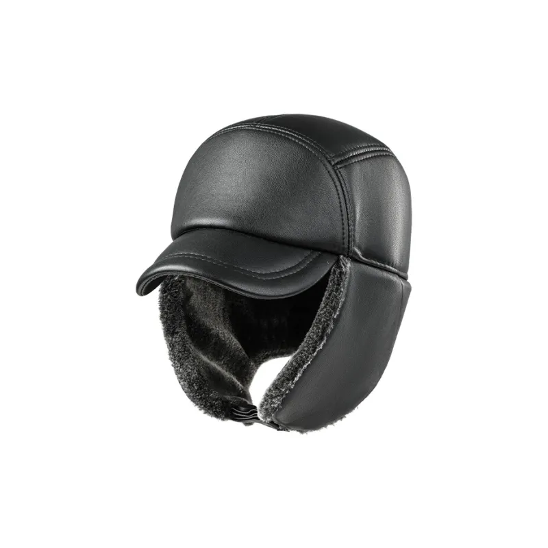 Shizhu Fleece Lined Trapper Hats Men's-6