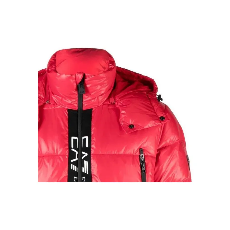 EMPORIO ARMANI EA7 Down Jackets Men Red-5