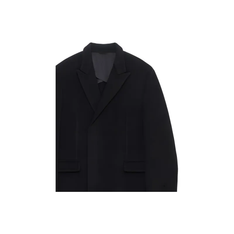 Givenchy Double Breasted Mid Length Coat-4