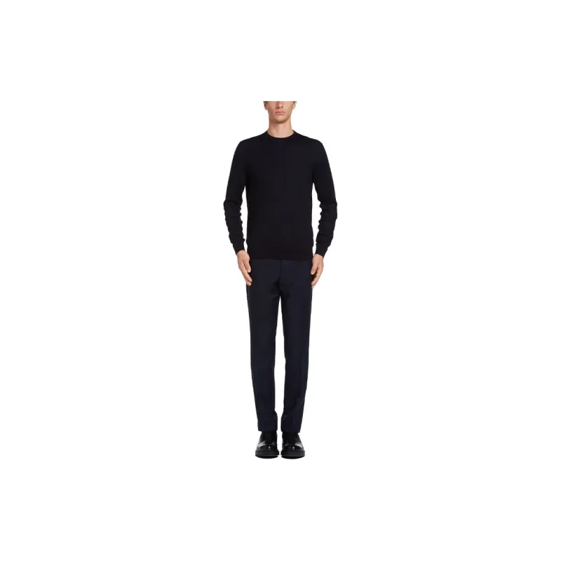PRADA Knitted Crewneck Jumper-1