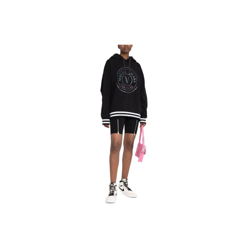 VERSACE JEANS COUTURE FW22 Sweatshirt Unisex Black-2