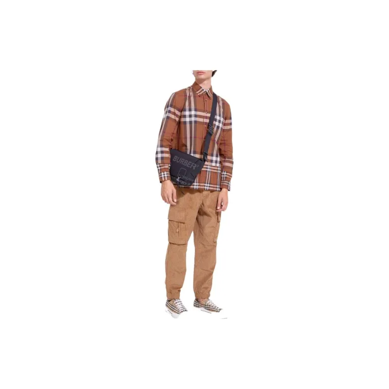 Burberry Tartan Motif Cotton Shirt-2