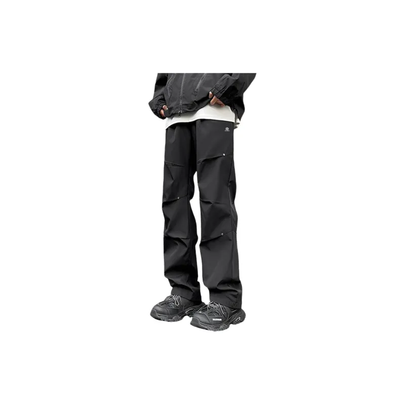 RED DRAGONFLY Casual Pants Unisex Black-3