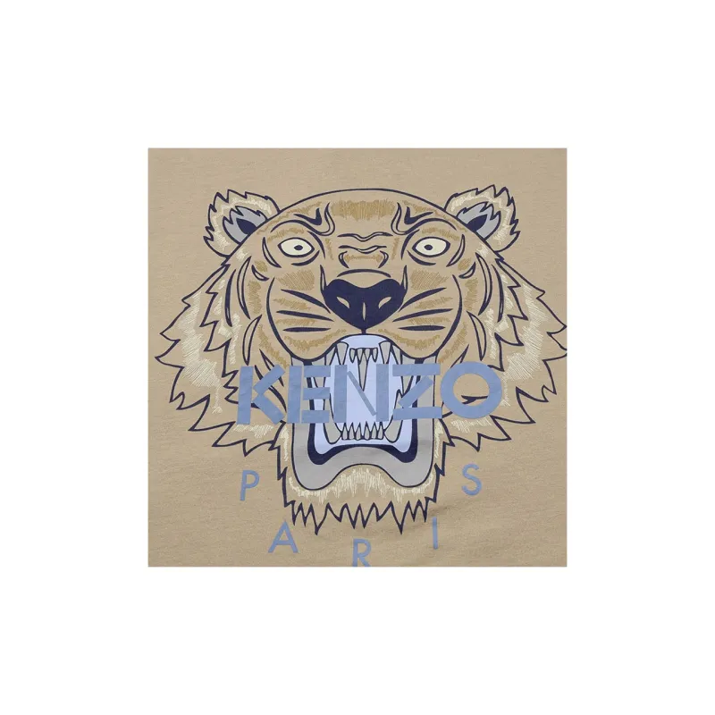 KENZO T Shirts Men Beige Yellow-6