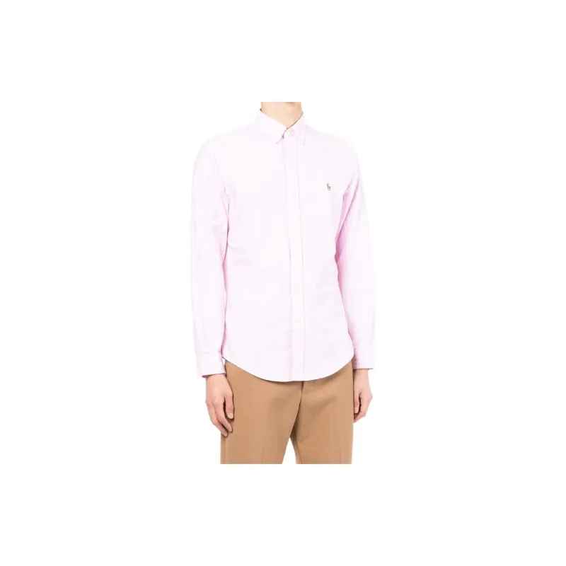 Polo Ralph Lauren Shirts Men Pink-4