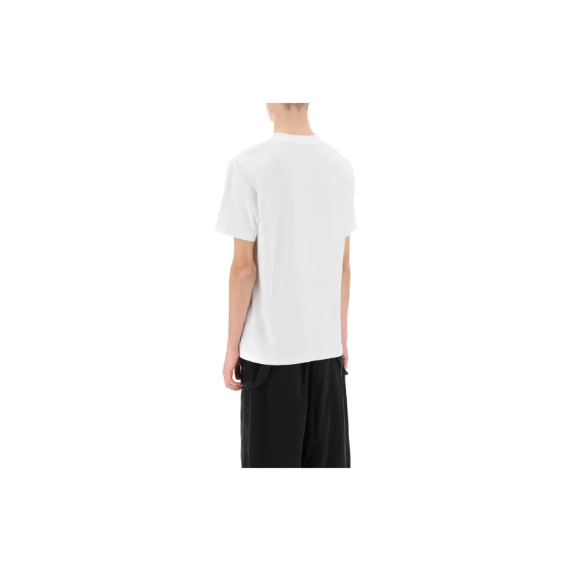 OFF WHITE T Shirt Regular Fit Men's Ecru-2