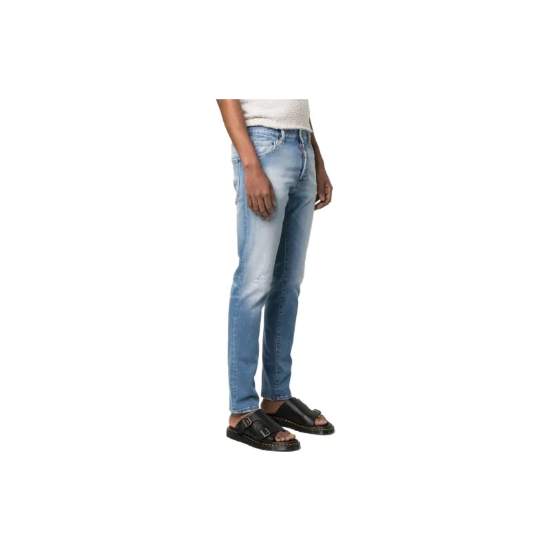 DSQUARED 2 Slim cut Light wash Jeans-3