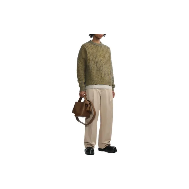 Acne Studios Sweaters Men Mustard Yellow-2